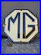 Vintage-Mg-Porcelain-Sign-British-Automobile-Car-Dealer-London-Oil-Gas-Station-01-xu