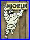 Vintage-Michelin-Man-Porcelain-Sign-USA-Oil-Gas-Pump-Tyre-Tires-Auto-Petroliana-01-uj