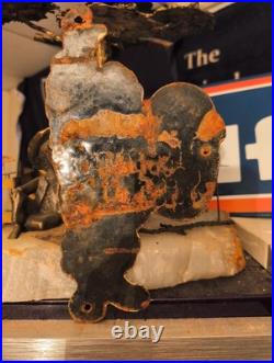 Vintage Michelin Man Sign 8 Tire Automobile Car Part Supply Old Porcelain Sign