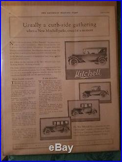 Vintage Mitchell car ad property of DON MITCHELL