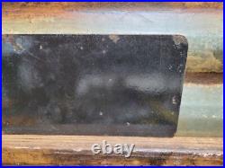 Vintage Mobil Porcelain Sign Old 10 Mobiloil Car Auto Oil Gas Service Station