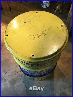 Vintage Monro-Matic Shock Absorbers Advertisement Tin Garage Barrel Oil Mechanic