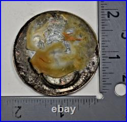 Vintage Moon Motor Car Co Automobile Enamel Advertising Radiator Emblem Badge