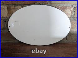 Vintage Mopar Parts Chrysler Dodge Porcelain Dealership Dealer Sign 12 X 8