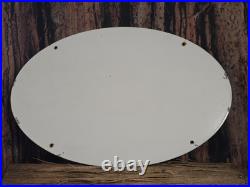 Vintage Mopar Parts & Service Chrysler Porcelain Dealer Sign 16.5 X 11