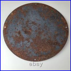 Vintage Morris Retail Dealer Sign Porcelain Automobiles Gas Oil Pump Sign