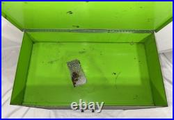 Vintage NAPA Martin Senour Abrasives Advertising Garage Car Shop Metal Cabinet