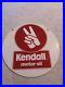 Vintage-NOS-Kendall-Oil-Sign-Round-24-White-Red-Advertising-Gas-Oil-Car-Garage-01-xjo