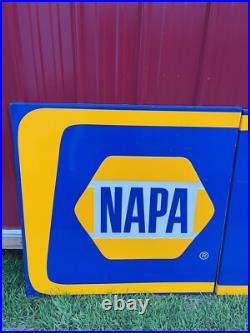 Vintage Napa Auto Care Center 8 foot Metal Sign Free Shipping