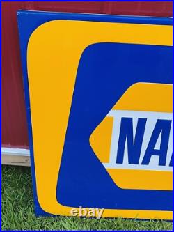 Vintage Napa Auto Care Center 8 foot Metal Sign Free Shipping