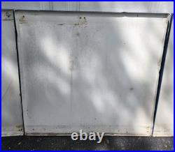 Vintage Napa Auto Care Center Aluminum Sign, 3 Pieces, Total Length 8.5 Feet