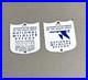 Vintage-National-Wildlife-Refuge-Set-Porcelain-Sign-Car-Gas-Oil-Truck-Motorcycle-01-mx