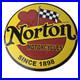 Vintage-Norton-Motorcycles-Sign-Porcelain-Automobiles-Mechanic-Gas-Pump-Sign-01-tia