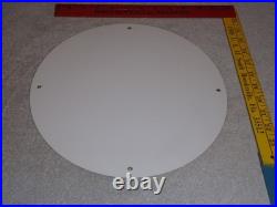 Vintage Nos Chevrolet Ok Used Cars 11 3/4 Porcelain Metal Gasoline & Oil Sign