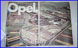 Vintage OPEL Advertising Posters 7 LARGE POSTERS! RARE