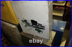 Vintage Oil Seal Auto Advertising Sign/parts Cabinets