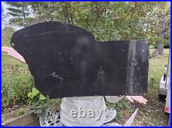 Vintage Oilzum Auto Supplies Porcelain Enamel Sign 30 X 17 Inches