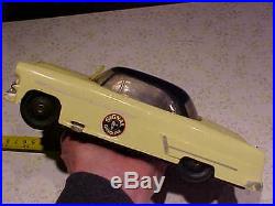 Vintage Old SIGNAL Standard Gas OIL Toy Advertising Promo Ford Car Tin Bottom