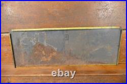 Vintage Original 1950s AUTO-LITE Ford Sta-Ful Batteries Gas Oil 34 Metal Sign