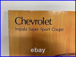 Vintage Original 1966 Chevrolet Impala Super Sport SS Dealer Sign Promo 32x18