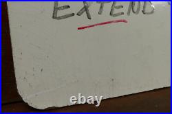 Vintage Original BUICK Automobile Dealership Double Sided Masonite Sign 32