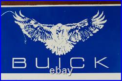 Vintage Original BUICK Automobile Dealership Double Sided Masonite Sign 32