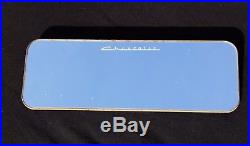 Vintage Original Chevy Vanity Visor Mirror Accessory GM Script Comb Pocket Comb