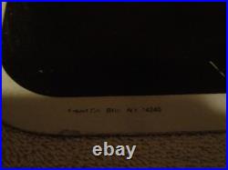 Vintage Original Chicago Illinois Seat Belt Are They Fastened 24 Metal Car Sign