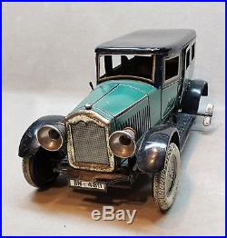 Vintage Original Gunthermann Tinplate Limousine Toy Car Made in Germany