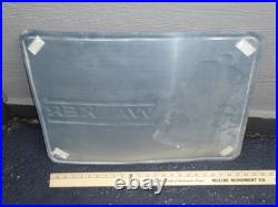 Vintage Original Walker Muffler & Pipes 24 Metal Gasoline & Oil Car Dealer Sign