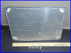 Vintage Original Walker Muffler & Pipes 24 Metal Gasoline & Oil Car Dealer Sign