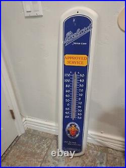 Vintage PACKARD MOTOR CARS Approved Service 39 Thermometer Auto Gas Oil Works