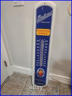 Vintage PACKARD MOTOR CARS Approved Service 39 Thermometer Auto Gas Oil Works