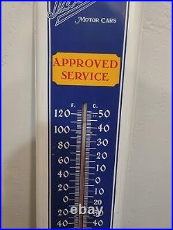 Vintage PACKARD MOTOR CARS Approved Service 39 Thermometer Auto Gas Oil Works