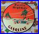 Vintage-Pacific-Highway-Porcelain-Gasoline-Service-Station-Old-Car-Auto-Sign-01-iit
