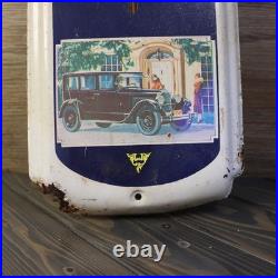 Vintage Packard Motor Cars Metal Thermometer Sign Advertising Garage Decor