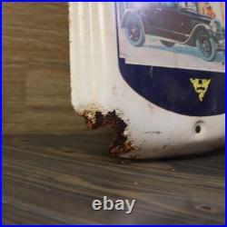 Vintage Packard Motor Cars Metal Thermometer Sign Advertising Garage Decor