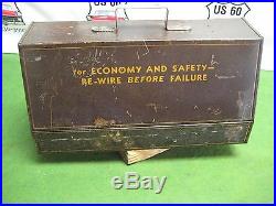 Vintage Packard Plug Wire replacement Tray / Box