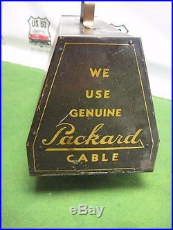 Vintage Packard Plug Wire replacement Tray / Box