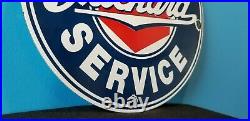 Vintage Packard Porcelain Gas Service Station Automobile Dealership Sales Sign
