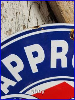 Vintage Packard Porcelain Sign Automobile Truck Car Dealer Service Garage 12