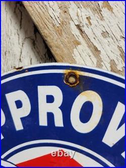 Vintage Packard Porcelain Sign Automobile Truck Car Dealer Service Garage 12