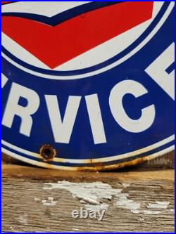 Vintage Packard Porcelain Sign Automobile Truck Car Dealer Service Garage 12