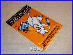 Vintage Perfect Circle Piston Rings & Expanders Pig +car 12 Metal Gasoline Sign