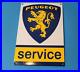 Vintage-Peugeot-Automobiles-Porcelain-Gas-Motorcycle-Service-Store-Pump-Signs-01-jwq