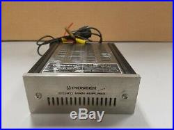 Vintage Pioneer Component Car Stereo Stereo Main Amplifier GM-40 20W+20W