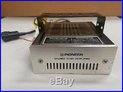 Vintage Pioneer KPX-9000 Car Stereo with GM-40 Amplifier