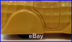 Vintage Planters Mr Peanut Advertising Car Peanutmobile Tan EXC Rare Toy 5