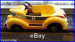 Vintage Planters Mr Peanut Promo Full Kids Size Pedal Car Kingsbury Riding Toys