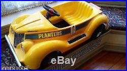 Vintage Planters Mr Peanut Promo Full Kids Size Pedal Car Kingsbury Riding Toys